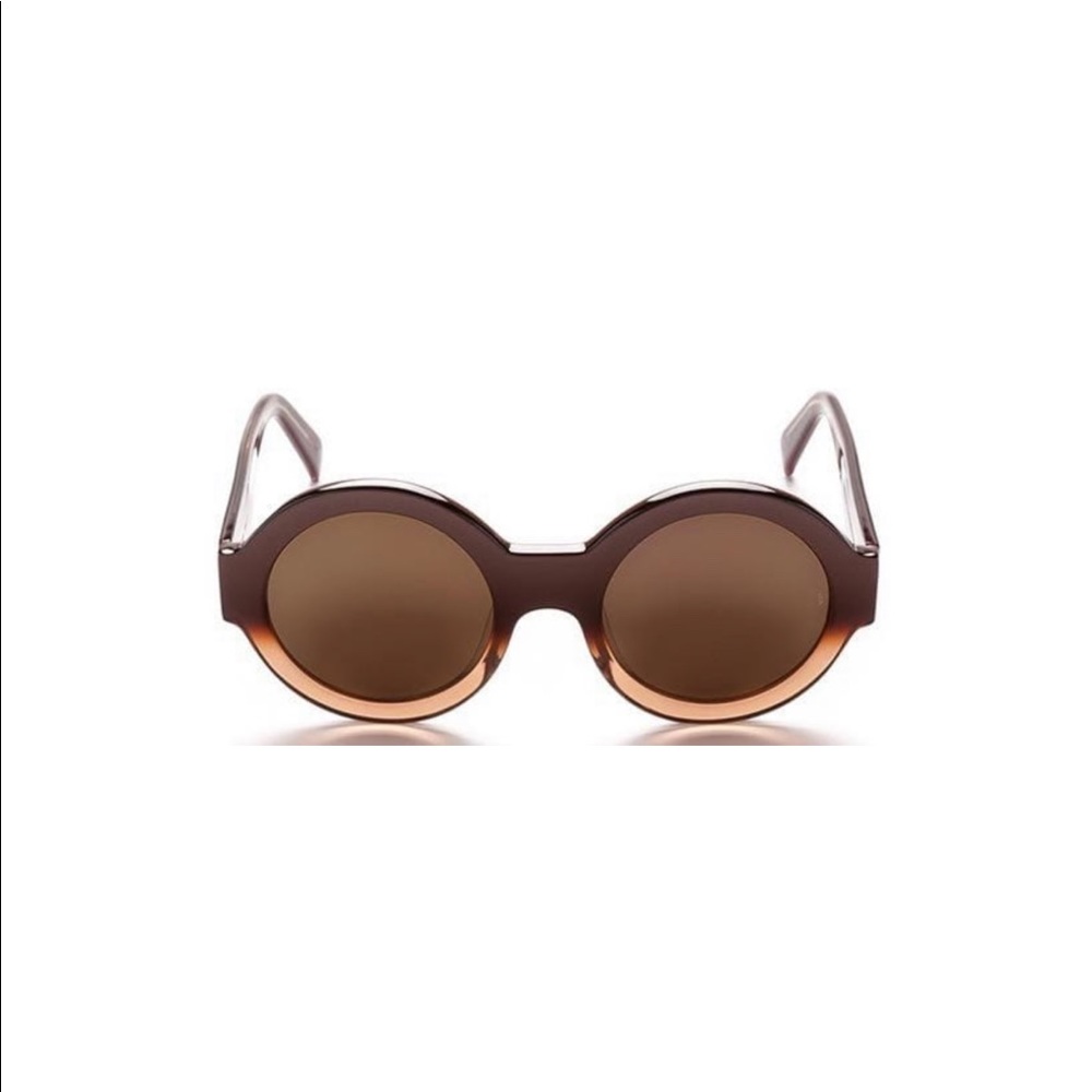 Sunday Somewhere Reflective Round Sunglasses